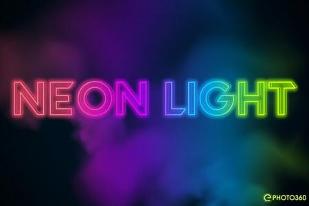 Tạo hiệu ứng chữ neon đa sắc trực tuyến