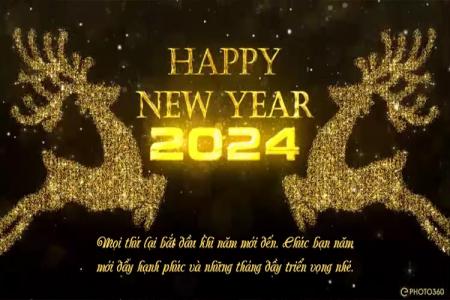 Tạo thiệp video chúc mừng năm mới 2024 online
