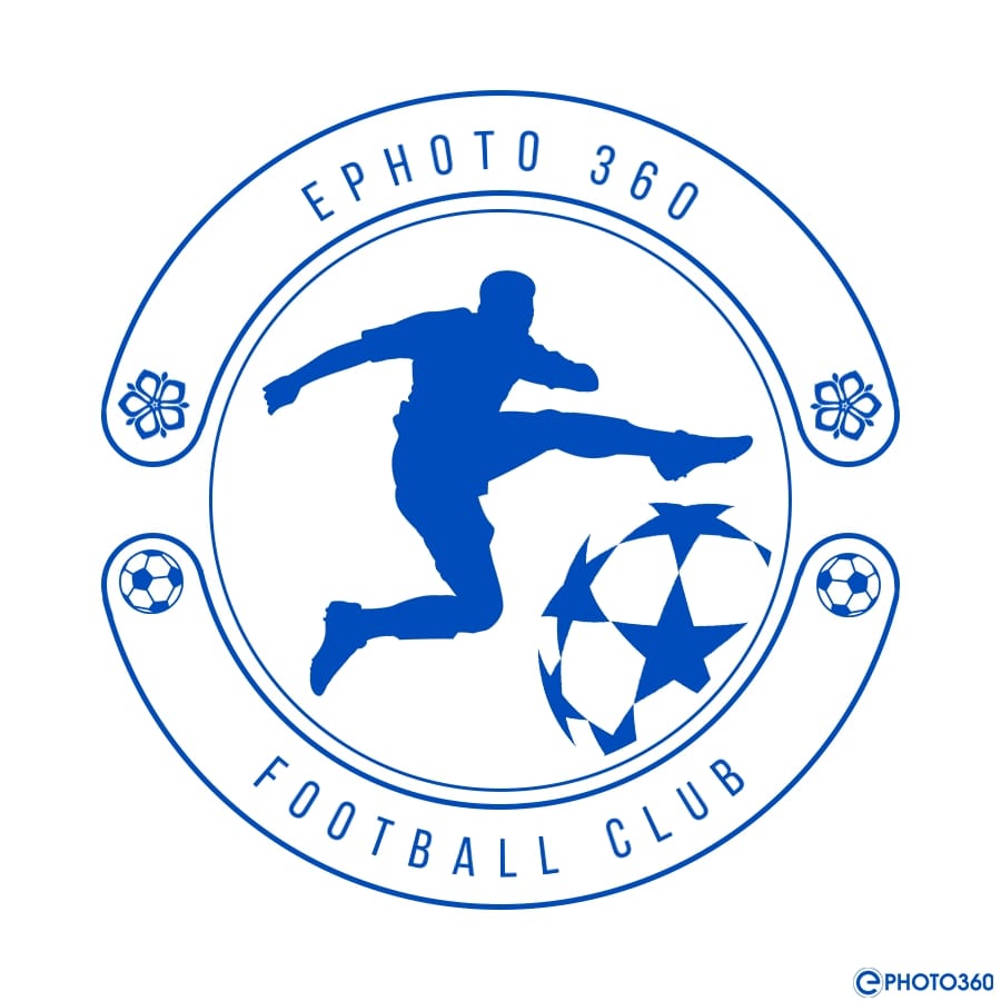 Tạo logo bóng đá hình tròn trực tuyến