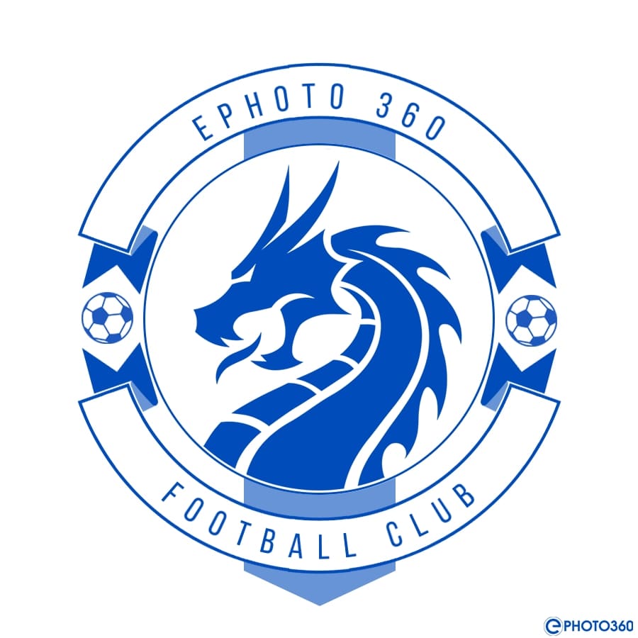 Tạo logo bóng đá hình tròn trực tuyến
