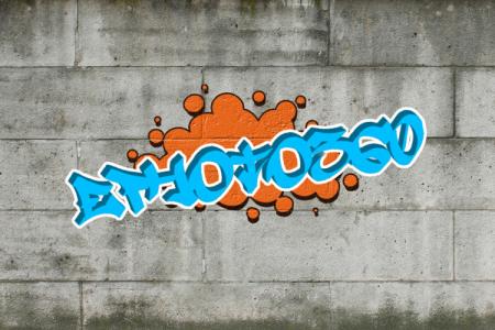 Chữ Graffiti  online mẫu 8