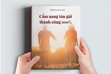 ghép ảnh vào sách