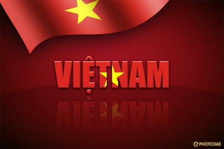 Tạo hiệu ứng chữ quốc kỳ Việt Nam trực tuyến