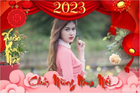 Tạo banner chúc mừng năm mới 2023