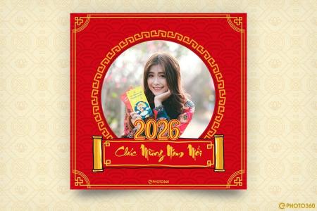 Tạo banner avatar Tết 2026