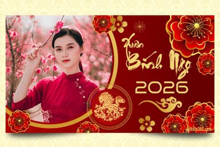 Tạo video thiệp Tết chúc mừng Xuân Bính Ngọ 2026