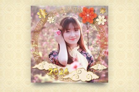 Tạo avatar trang trí Tết 2026