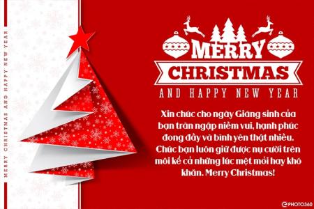 Tạo thiệp giáng sinh và năm mới