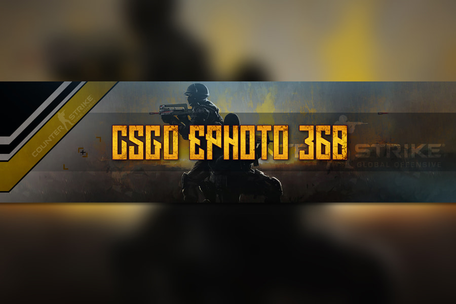 Tạo banner youtube game CS GO online