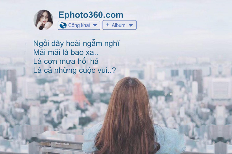 Tạo ảnh Wall Facebook mới cực kỳ so deep