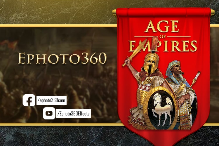 Tạo banner game Đế chế AOE online