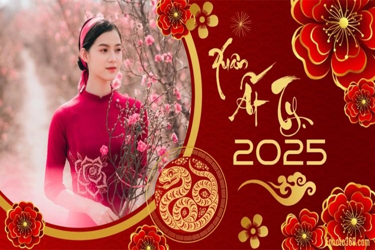 Tạo video thiệp Tết chúc mừng Xuân Ất Tỵ 2025