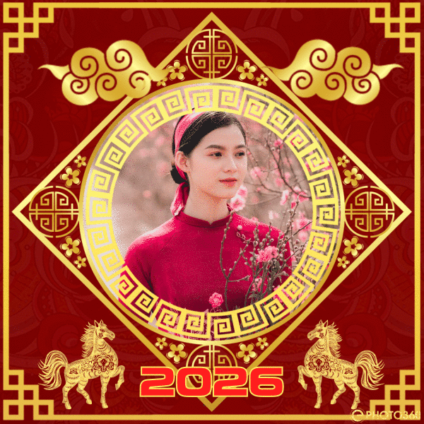 Tạo avatar ảnh động Tết 2026